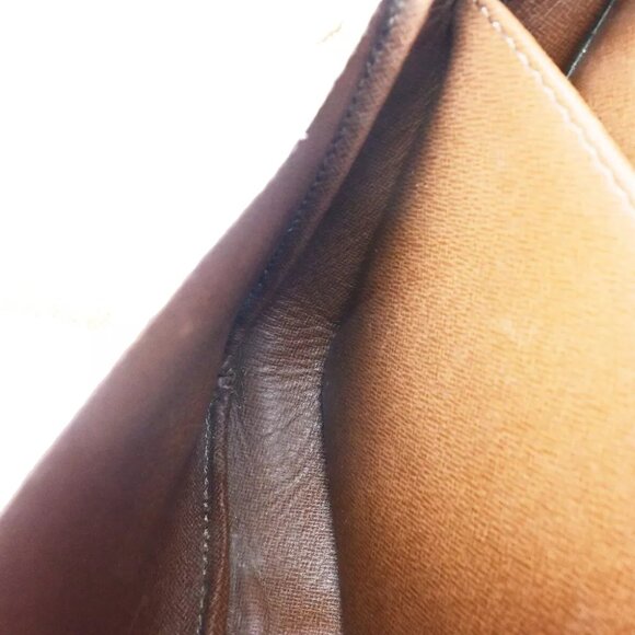 LOUIS VUITTON Cartouchiere MM Shoulder Bag Monogram Leather Brown M51253 32YF045 - Picture 5 of 16